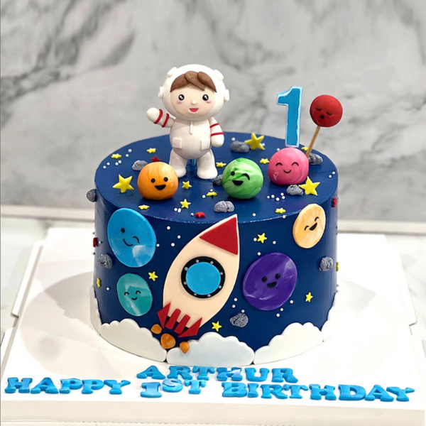Space Boy Cake