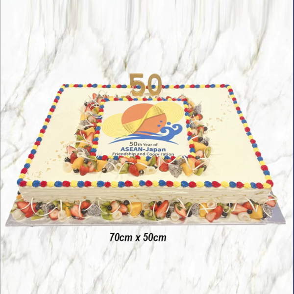 Corporate Edible Image Cake