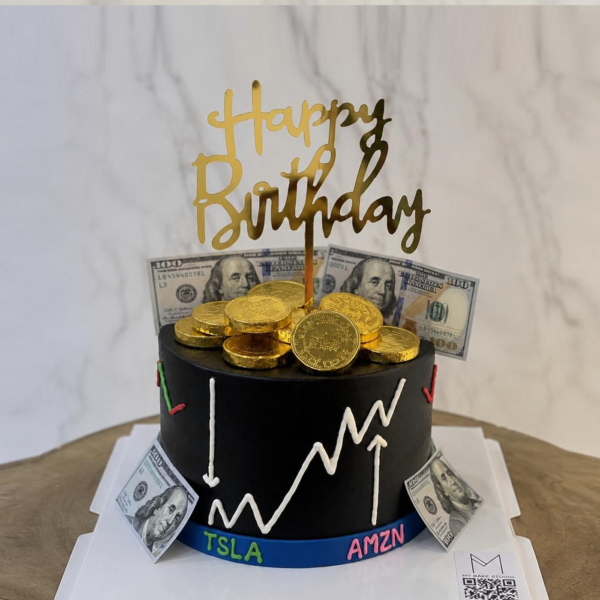 Stock Market Cake