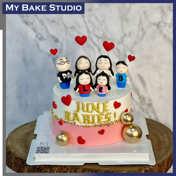 Happy Family Cake