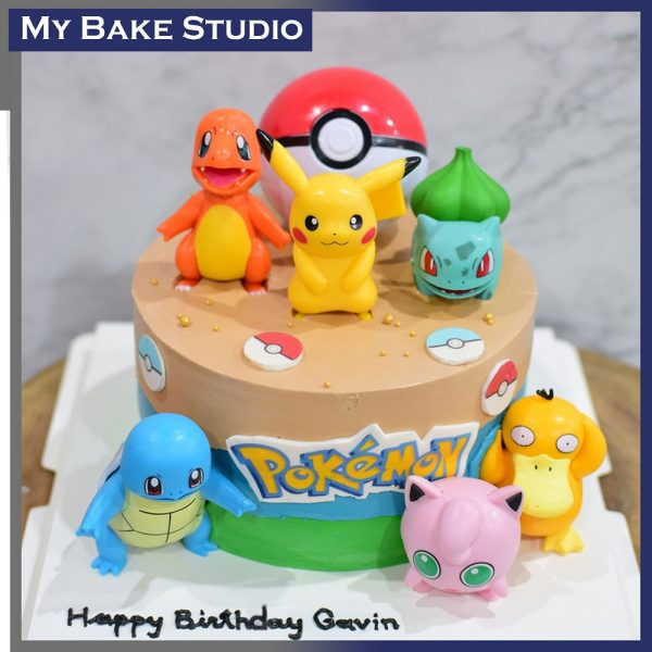 Pokemon Friends Cake