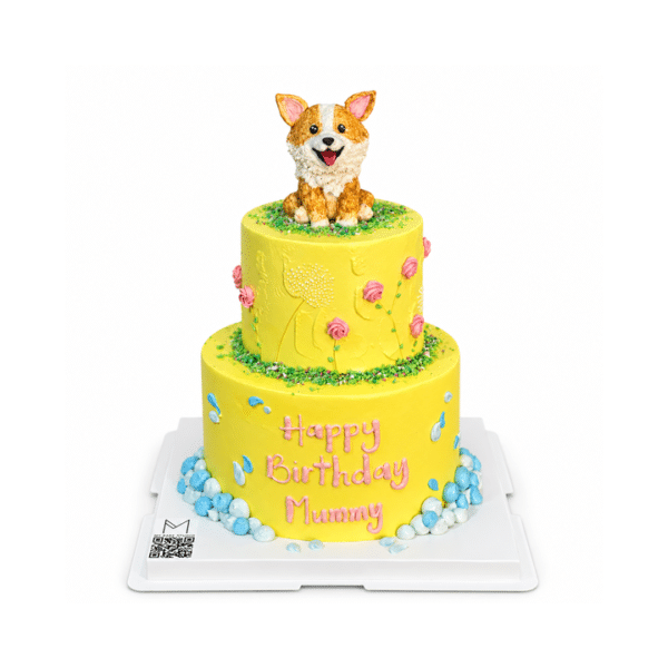 two tier corgi cake 720x720 padded