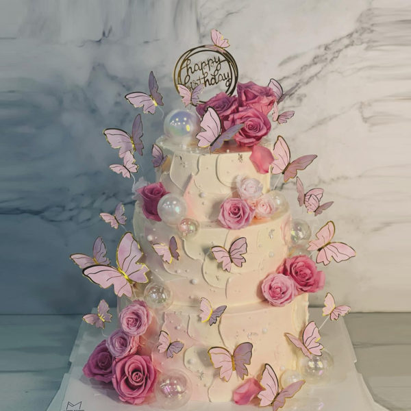 Magnificent Butterfly Cake