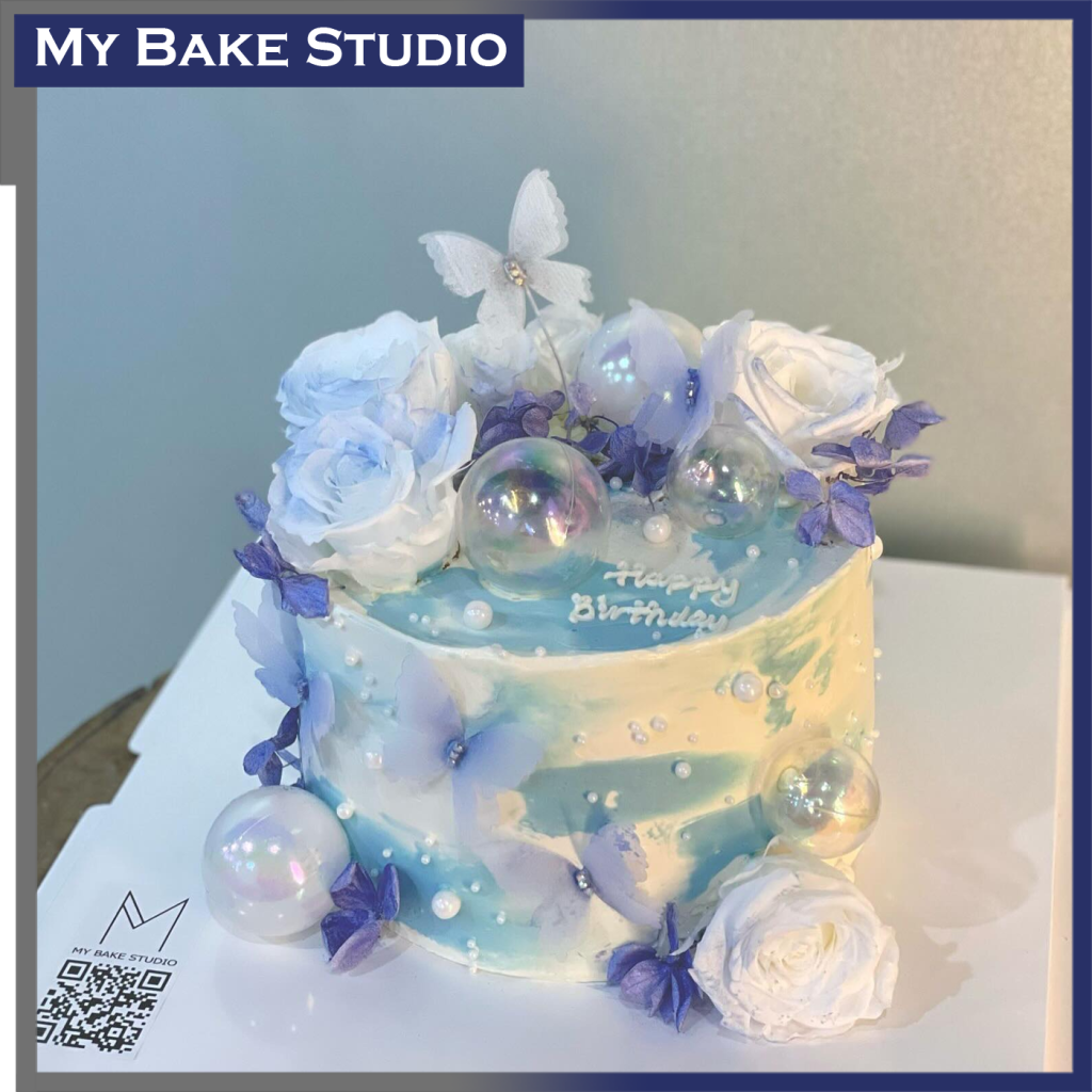 Misty Butterfly Cake | MyBakeStudio