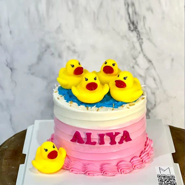 Rubber Ducky Cake