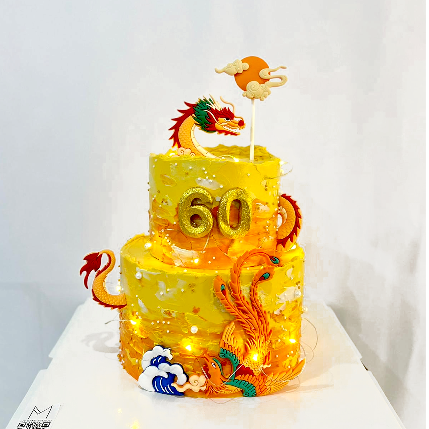 0040 Dragon Phoenix Cake