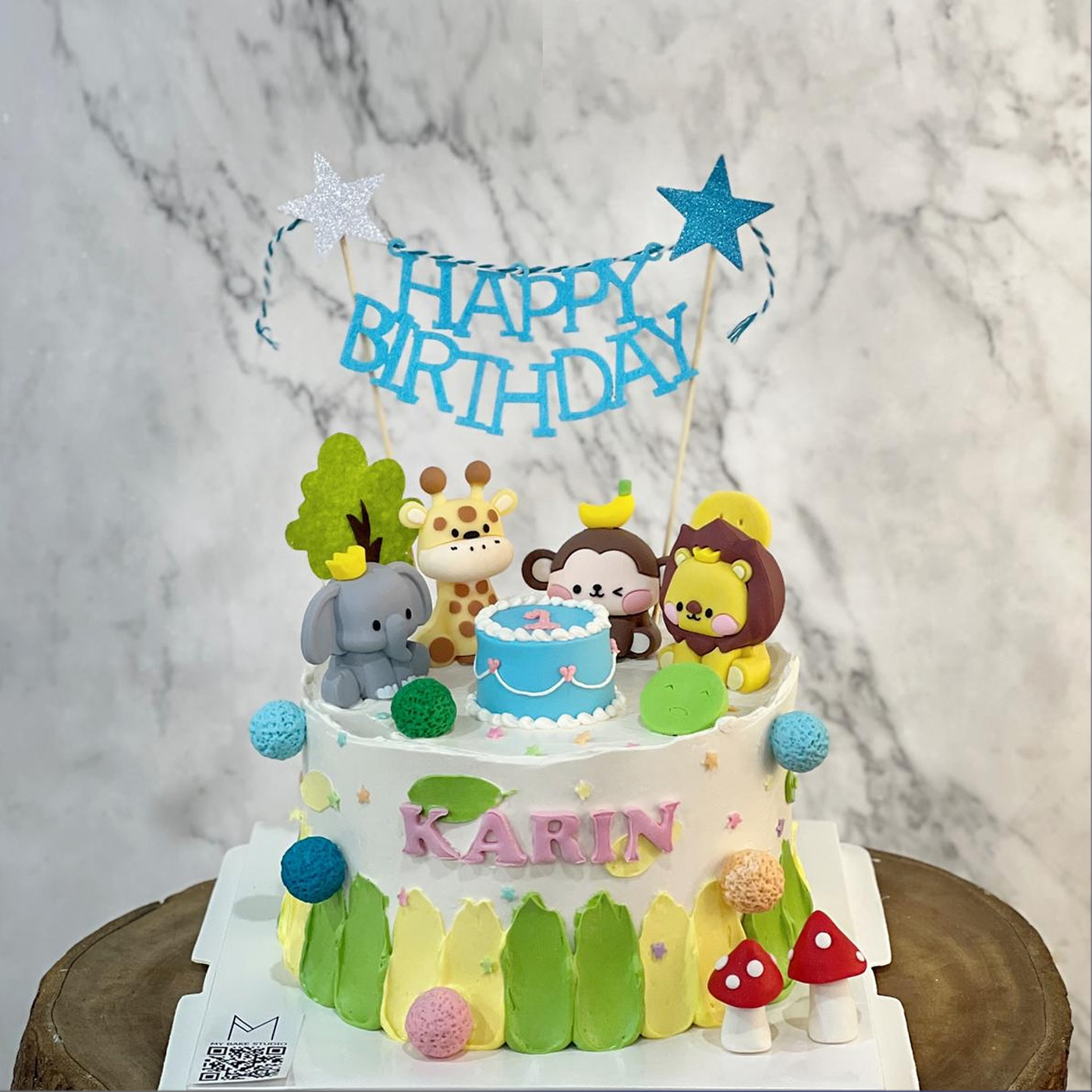 Mystic Party Animal Cake