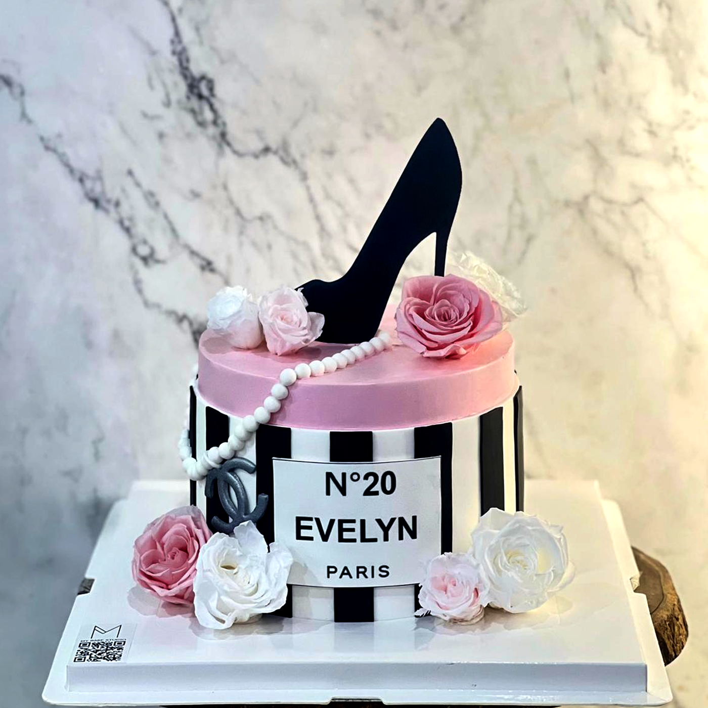 Chanel Shoe Cake