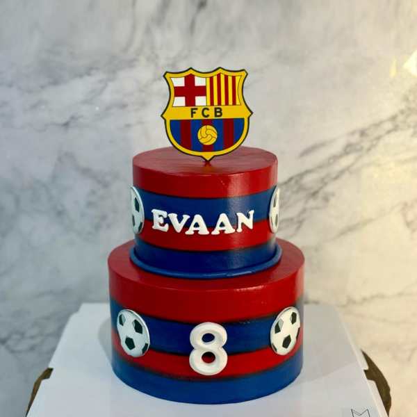 The Barcelona Soccer Cake