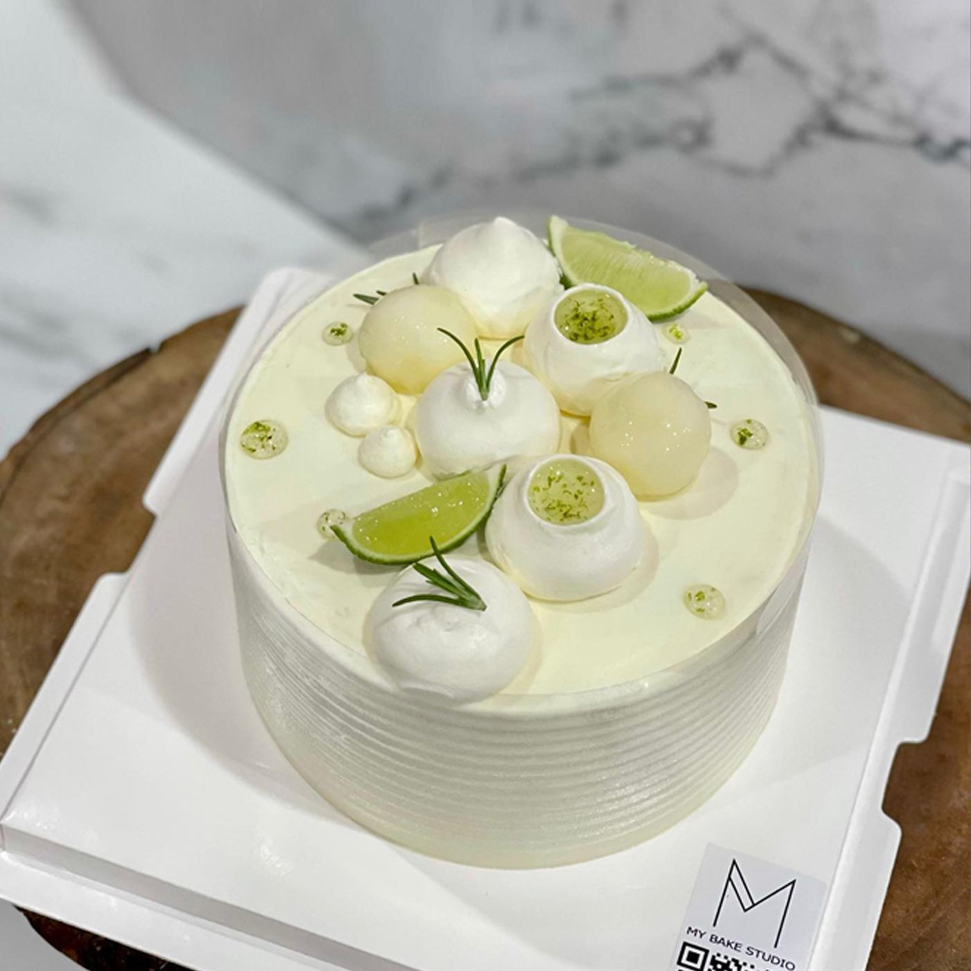 Lychee Lime Cake