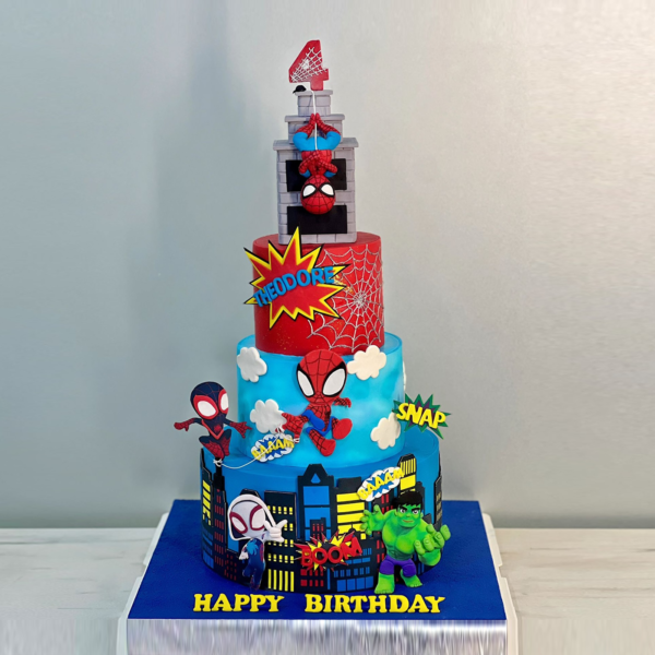 Spider Universe Cake