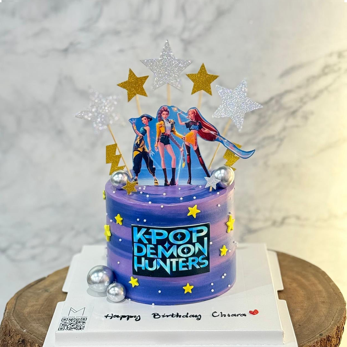 Kpop Demon Hunter Cake