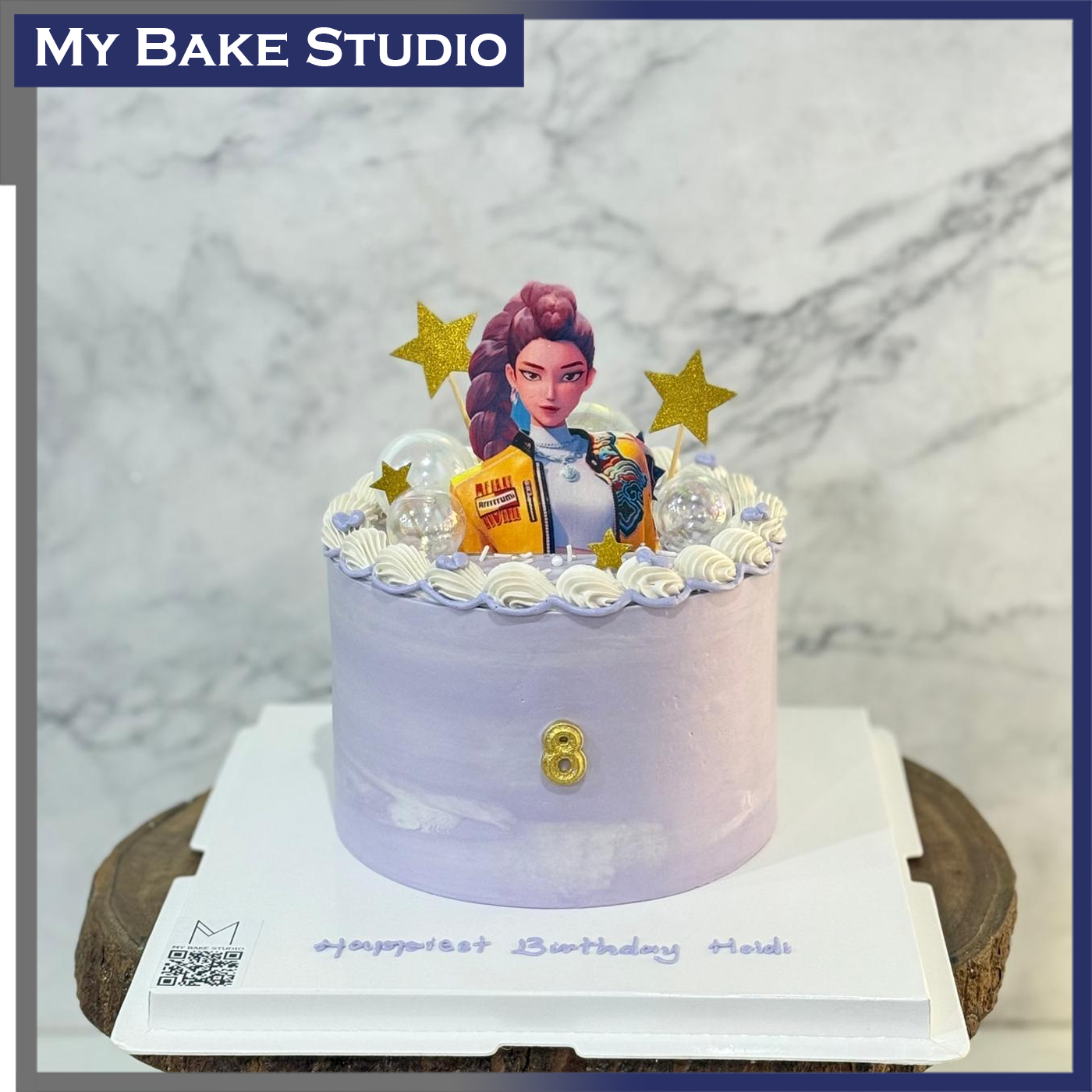 Kpop Demon Hunter Rumi Cake