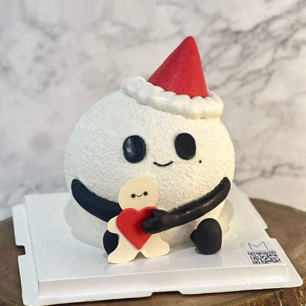Christmas Snowball Cake