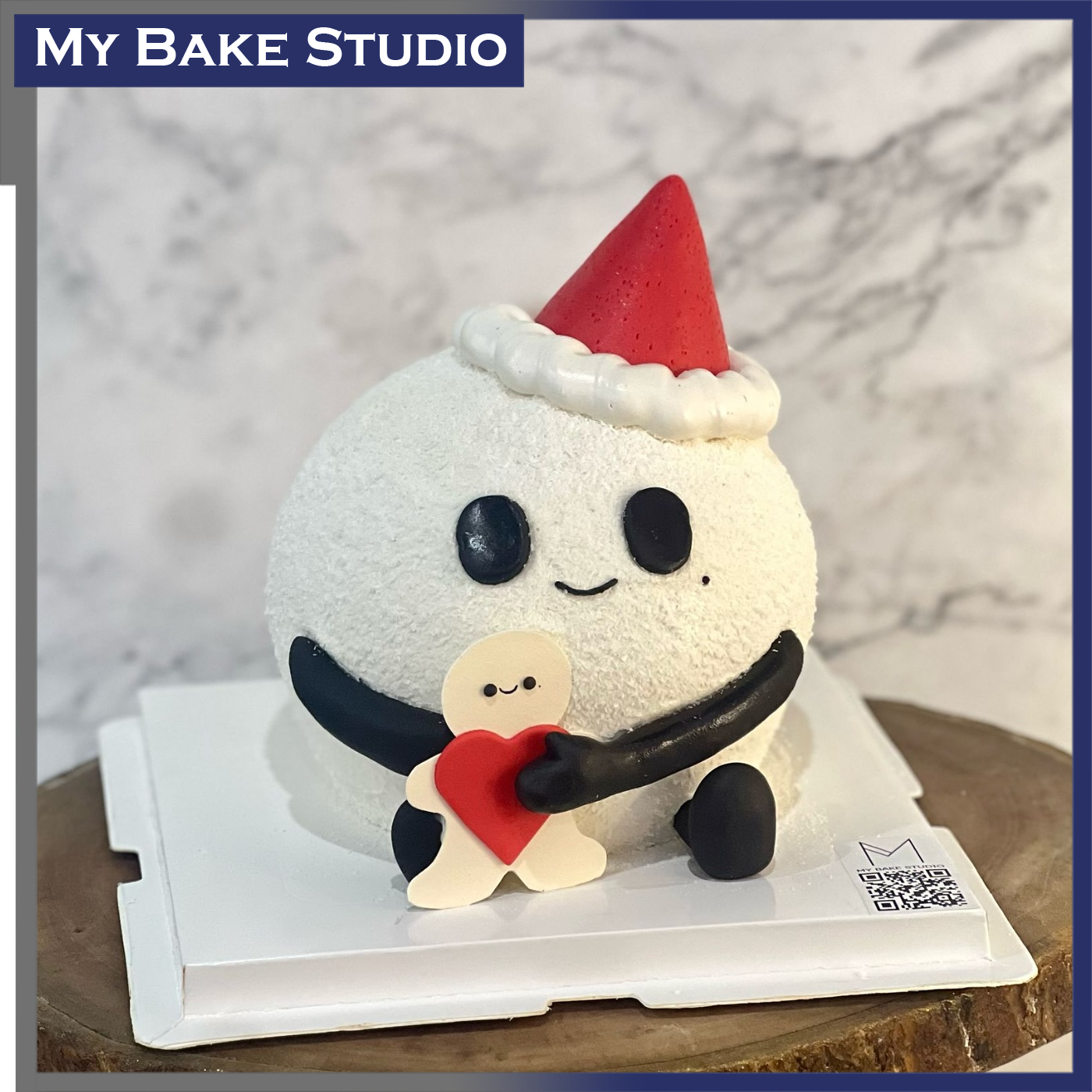 Christmas Snowball Cake