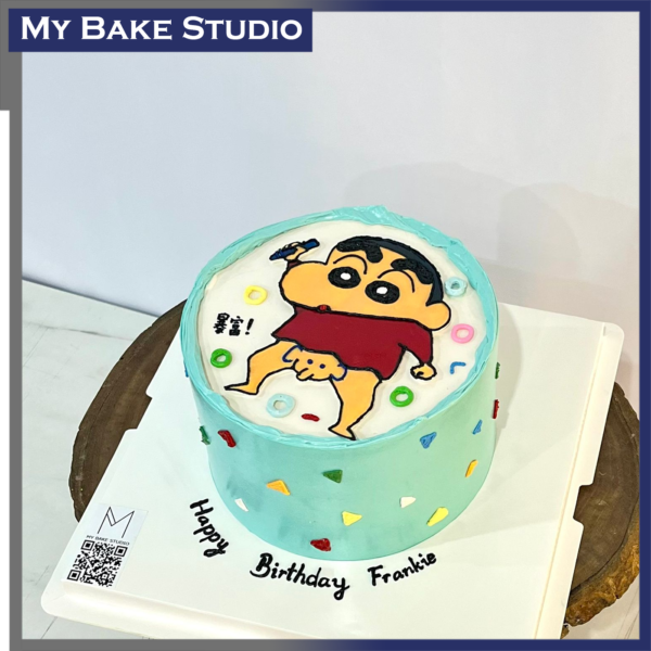 Super Naughty Crayon Boy Cake