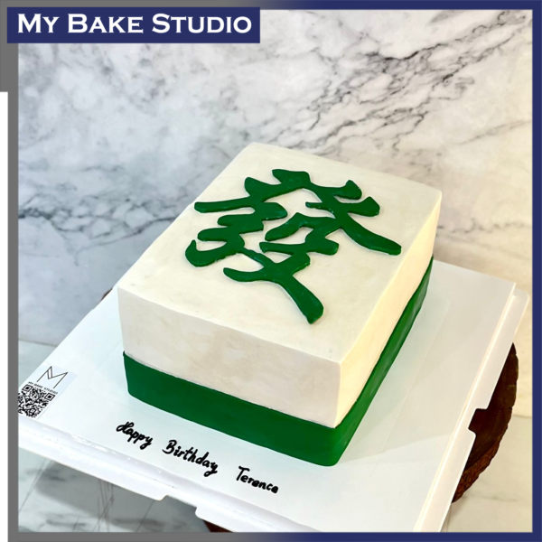 Mahjong Tile Cake