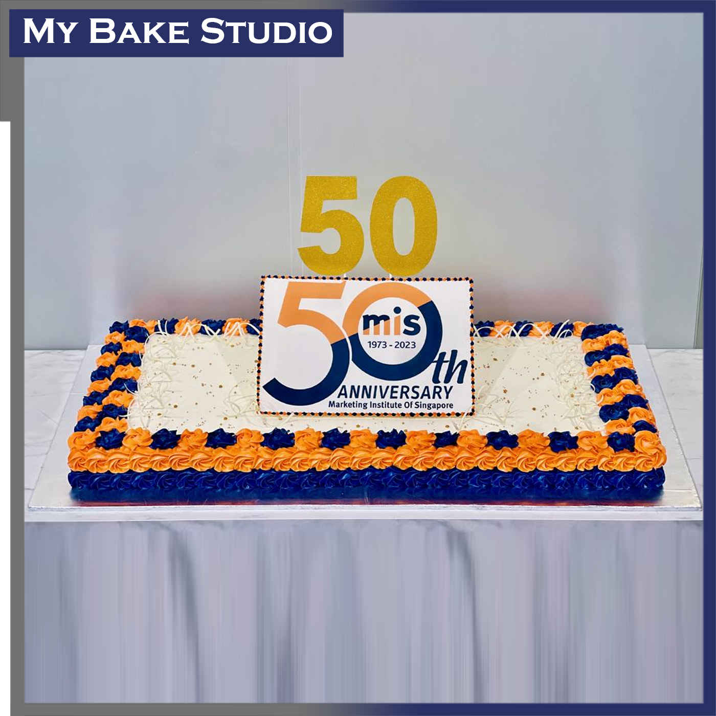 1 Meter Corporate Cake