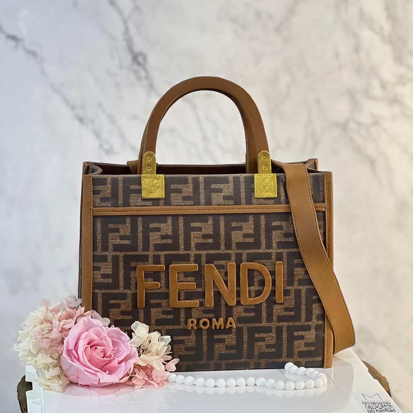 3D Fendi Bag Cake