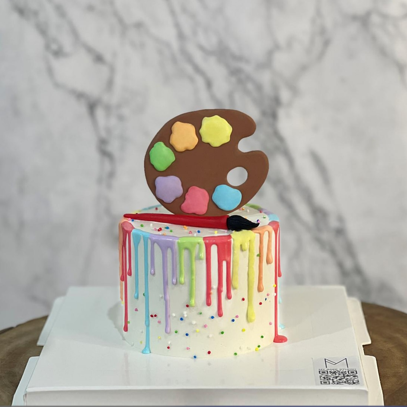 4'' The Artist Cake