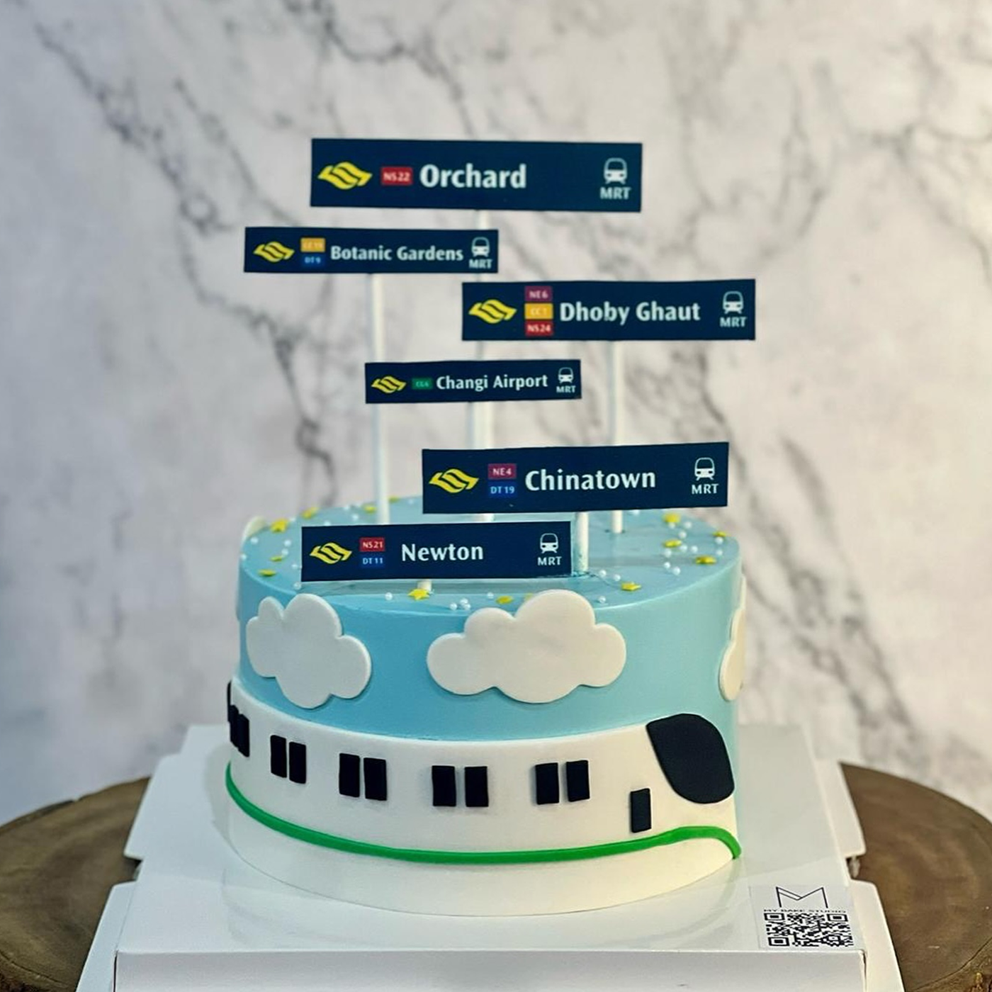 MRT Station Cake