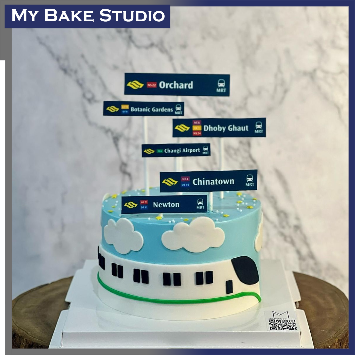 MRT Station Cake