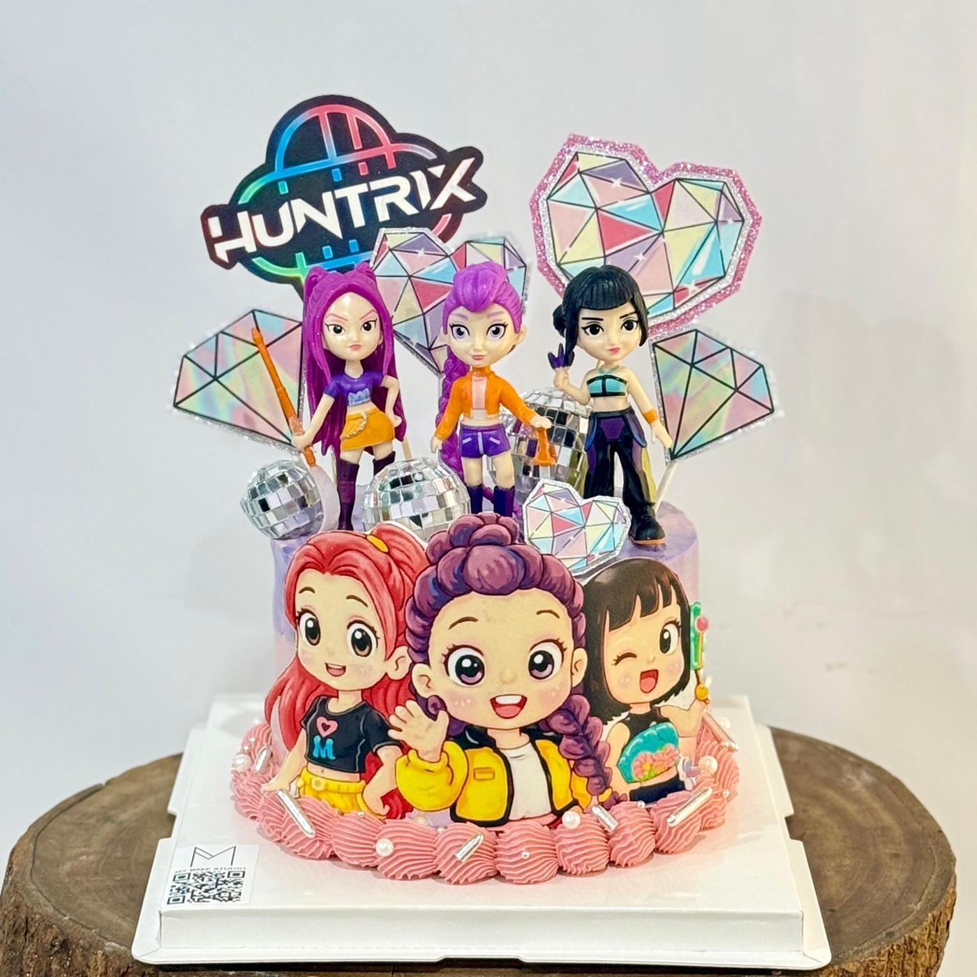 K-Pop Demon Hunter Dynamic Trio  Cake