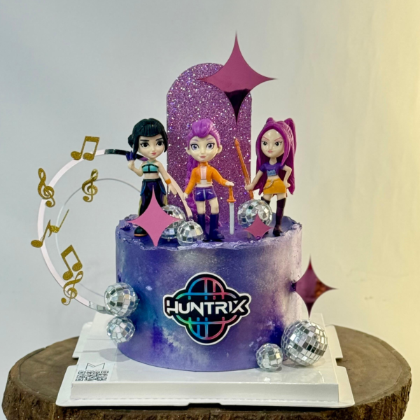 K-Pop Demon Hunter Party Cake