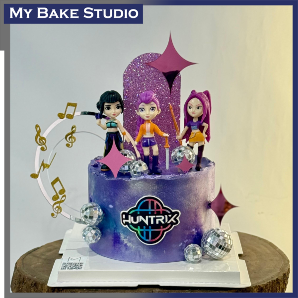 K-Pop Demon Hunter Party Cake