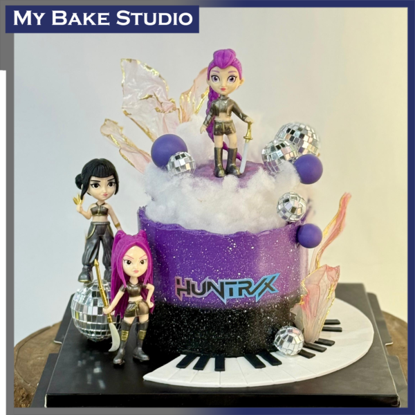 K-Pop Demon Hunter Music Cake