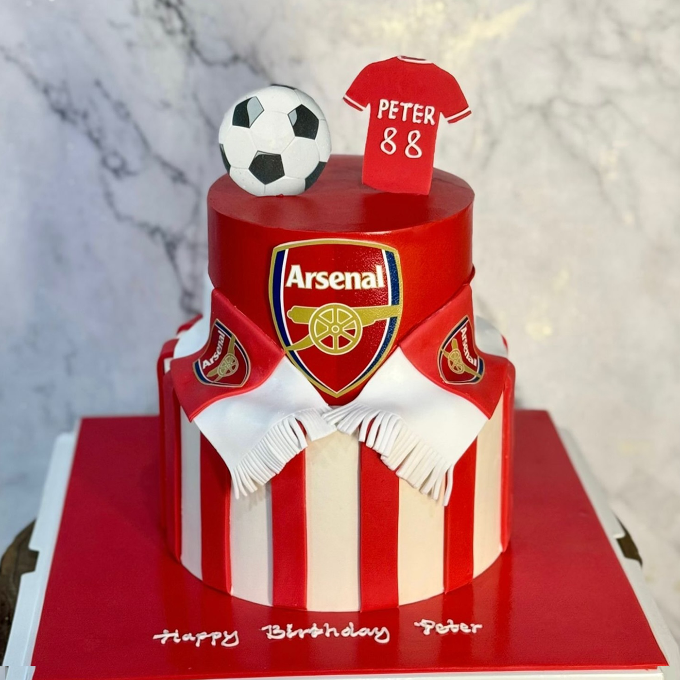 The Arsenal Cake