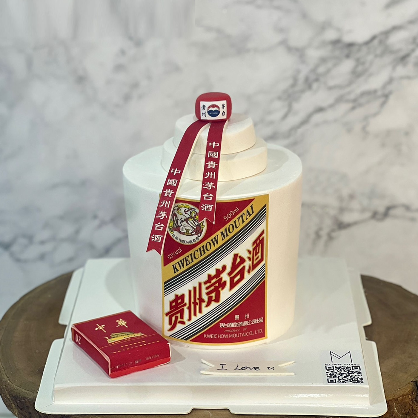 Moutai Bottle Cake