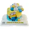 Balloon Minion Cake 1024x1024