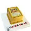 Pokemon gold card cake