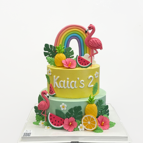 The Grand Flamingo Cake