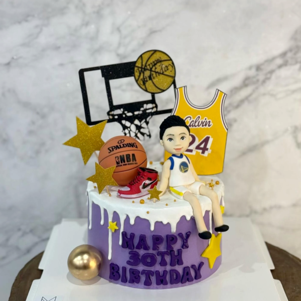 Basket Ball Boy Cake