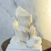 0260 Minimalist Floral Cake