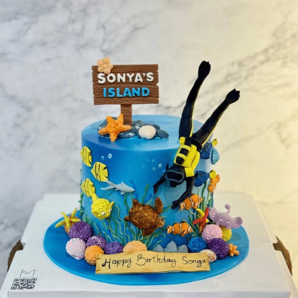 0266 The Diver Cake