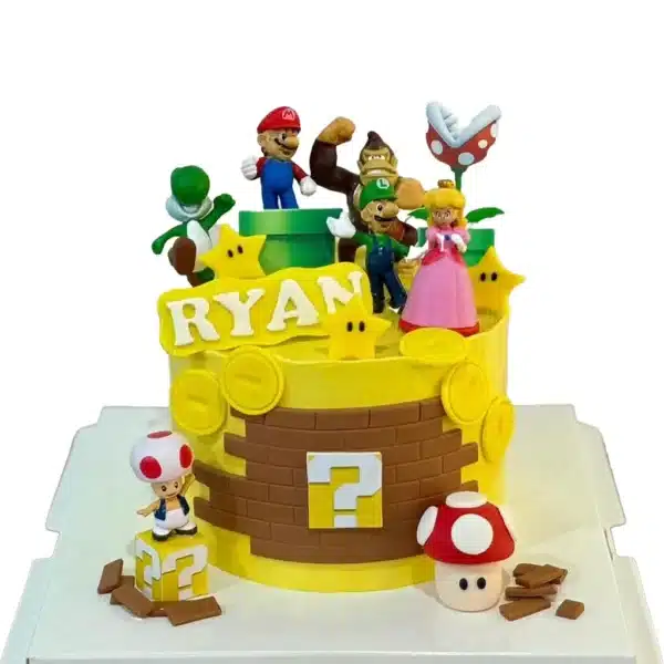 Mario and friends cake